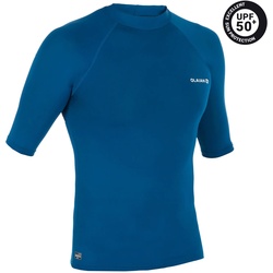 UV-Shirt Herren kurzarm Surfen UV-Top 100 blau, blau|türkis, XL