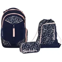 Satch MATCH Bloomy Breeze 3-teilig in Blau/Rosa | Gr.: