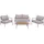 MCW MCW-P79 Lounge-Set creme-beige