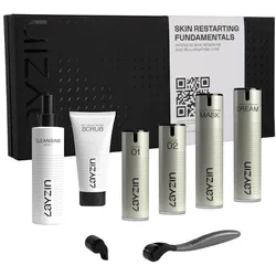 LAYZIN Microneedling Skincare Set für Zuhause Grau 