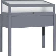 Outsunny Hochbeet Holz 120 x 54 x 122 cm Grau