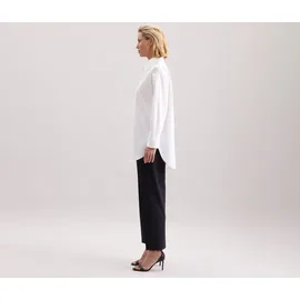 Seidensticker Longbluse 1/1 Kragen Uni Gr. L40, weiß,