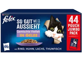 FELIX So gut wie es aussieht in Gelee Sorten-Mix 44 x 85 g