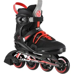 Freizeit-Rollschuhe Nils Extreme NA14124 SCHWARZ|ROT 40