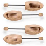 Blumtal Blumtal® Schuhspanner für Damen und Herren aus Echtholz im 2er Set - Knickschutz Schuhe - Schuhstrecker Kiefernholz - Schuhspanner Herren - Schuspanner Damen - Shoe Tree- Schuhstrecker - Gr. 38-39 - 38-39