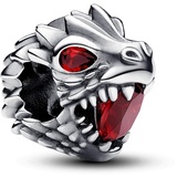 PANDORA Game of Thrones Drachen Charm aus Sterling Silber mit Kristallen, Kompatibel Moments Armbändern, 793141C01