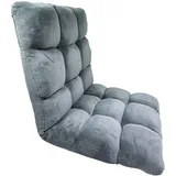 Hti-Living Bodensessel Polyester 0 x 0 x 0 cm Grau