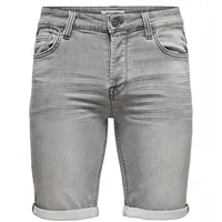 ONLY & SONS Jeansshorts »ONSPLY LIGHT BLUE 5189 SHORTS DNM NOOS«, ONLY , SONS Grey Denim,