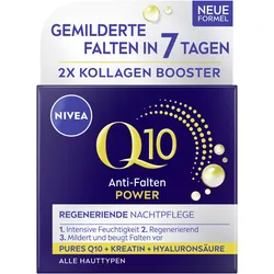 NIVEA Q10 Anti-Falten Power Regenerierende Nachtpflege