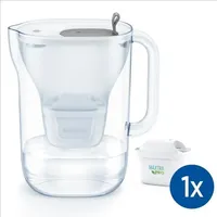 Brita Style Pitcher-Wasserfilter 2,4 l blau/graue filterkanne + maxtra-kartusche