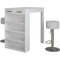 Vichy Vichy, Bartisch, Bartisch-Set Repose, Weiss, 67 x 100