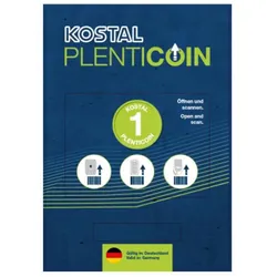 PLENTICOIN Karte zur Freischaltung von Gerätefunktionen DE Kostal