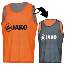 Jako Wende-Markierungshemdchen neonorange/steingrau Bambini