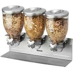 Bartscher Cerealienspender, 3-fach