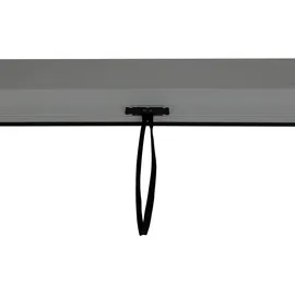Mendler Seitenwand für Pergola HWC-L46 3 x 4 m Grau
