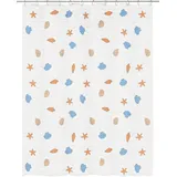 KLEINE WOLKE Duschvorhang New Beach multicolor, 180 cm x 200 cm