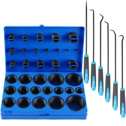 TECPO O-Ring Sortiment + Haken-Satz, 6-tlg.