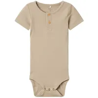 NAME IT NBMKAB SS Body NOOS Kurzarmbody Pure cashmere),