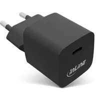 InLine USB Netzteil Ladegerät Single USB-C 33W, schwarz