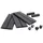 KHW Demeter Erweiterungsset 82 x 82 x 31 cm anthrazit