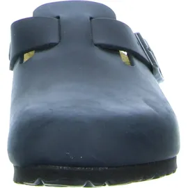 Birkenstock Boston Nubukleder geölt schmal schwarz 45
