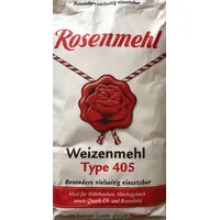 Rosenmehl Weizenmehl Type 405 Packung 2,5KG