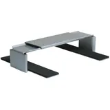 MonLines PCH007A PC Halterung unter dem Tisch Horizontal 150-350mm, silber