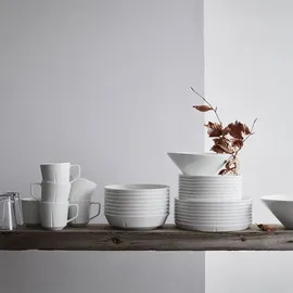 Rosendahl Grand Cru Essentials Speiseteller 25 cm weiß 4er Set