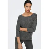 Only ONLALBA 3/4 Top Grau XS