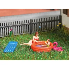 BUSCH Action Set Planschbecken H0 7862