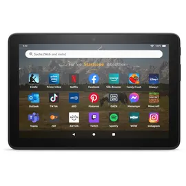 Amazon Fire HD 8 2024 8" 32 GB WiFi mit Werbung Schwarz