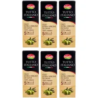6x Di Carlo Italienisches Natives Olivenöl Extra 5 Einzeldosis-Sticks mit 12ml