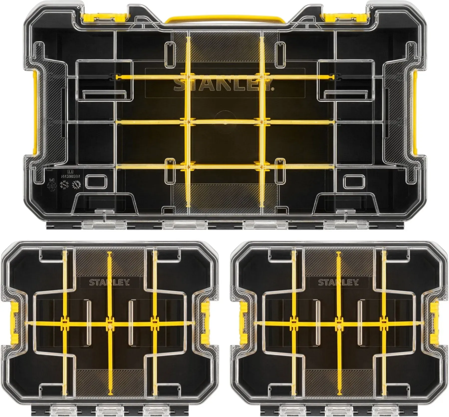 Stanley Fatmax PRO-STACK Organizer Set 3 teilig 450 x 225 x 140 mm modular ( FMST61150-1 )