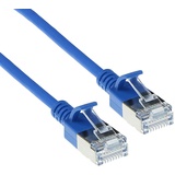 ACT DC7601 Netzwerkkabel, Blau 1 m CAT6a U/FTP (STP)