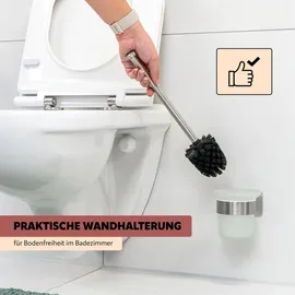 bremermann WC-Garnitur Piazza Tape Silber
