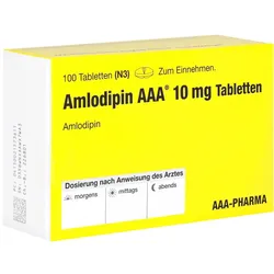 Amlodipin AAA 10 mg Tabletten 100 St