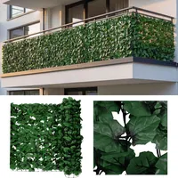 Mendler Windschutz N77 500 x 100 cm Grün Kunststoff