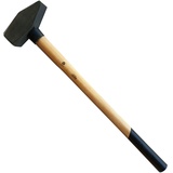 Vago-Tools Schlosserhammer Vorschlaghammer 3kg Holzstiel Länge 60cm