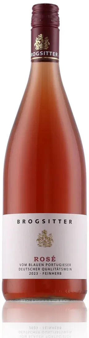 Weinhaus Brogsitter Blauer Portugieser Roséwein halbtrocken 2023 11,5% Vol. 1l