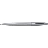 Pentel Sign Pen Filzstift grau, 1 St.
