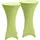 Beautissu Stehtischhusse Stretch Grün Ø 80 cm 2er Set