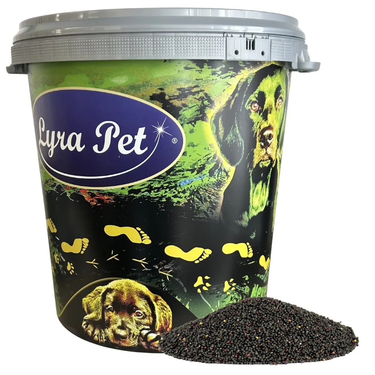 10 kg Lyra Pet® Raps in 30 L Tonne