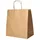 Papstar 25 Tragetaschen, Papier mit gedrehtem Tragegriff