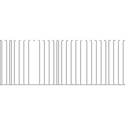 OSMO Schallschutz Forsdal - Absorberelement 8x198x72 cm Lärche