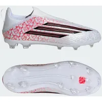 adidas F50 League Laceless FG/MG Cloud White / Core Black / Lucid Red 28