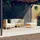vidaXL Garten-Lounge-Set 4-tlg. beige Kiefer
