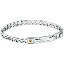 Maserati Herrenarmband Edelstahl Silber JM422AVD09