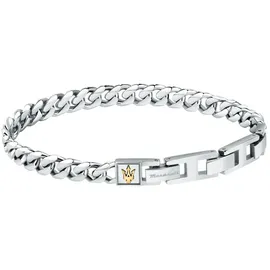 Maserati Herrenarmband Edelstahl Silber JM422AVD09