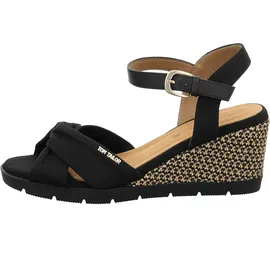 Tom Tailor Keilsandalette Damen Schwarz 38