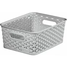 Curver Aufbewahrungskorb MY STYLE 25,5 x 10,2 x 19,6 cm 1-tlg. grau